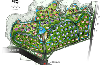 江蘇常州恒山?尚水百棟別墅規(guī)劃設(shè)計(jì)